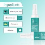 Bake 10% Glycolic Acid Toner For Pigmentation & Dark Spots | Grocsy