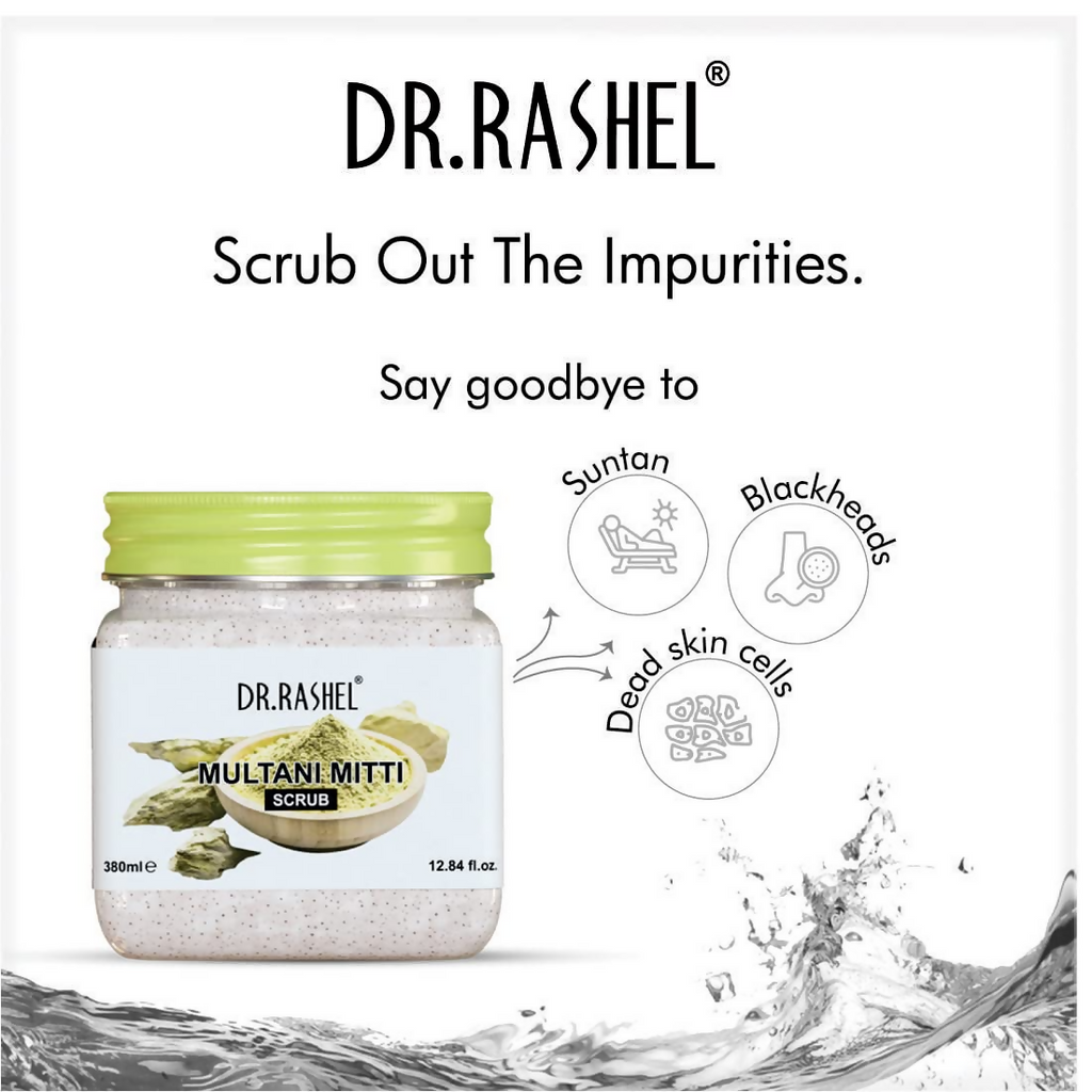 Dr.Rashel Multani Mitti Scrub For Face And Body | Grocsy
