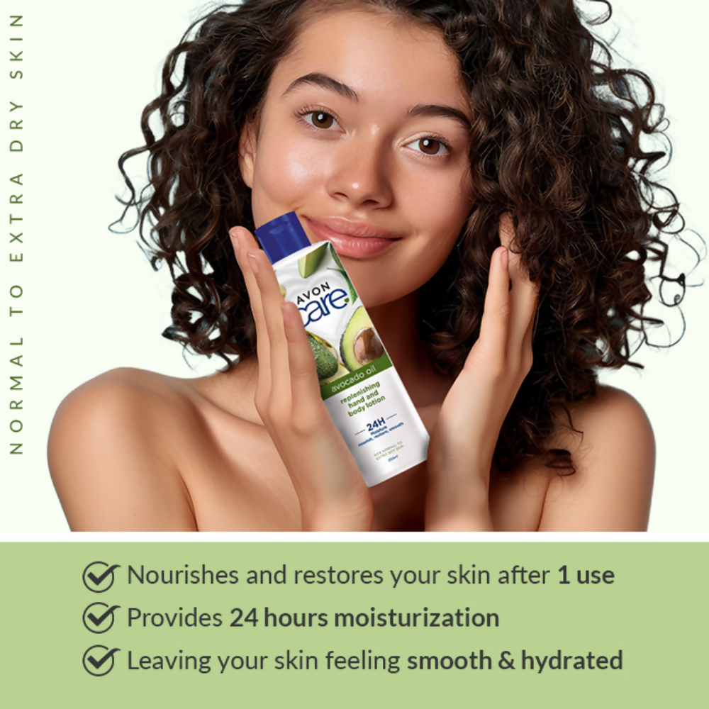 Avon Care Replenishing Avocado Hand and Body Lotion | Grocsy