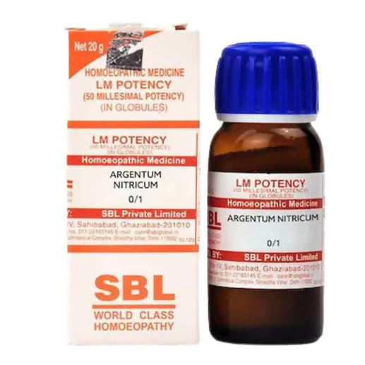 SBL Homeopathy Argentum Nitricum LM Potency | Grocsy