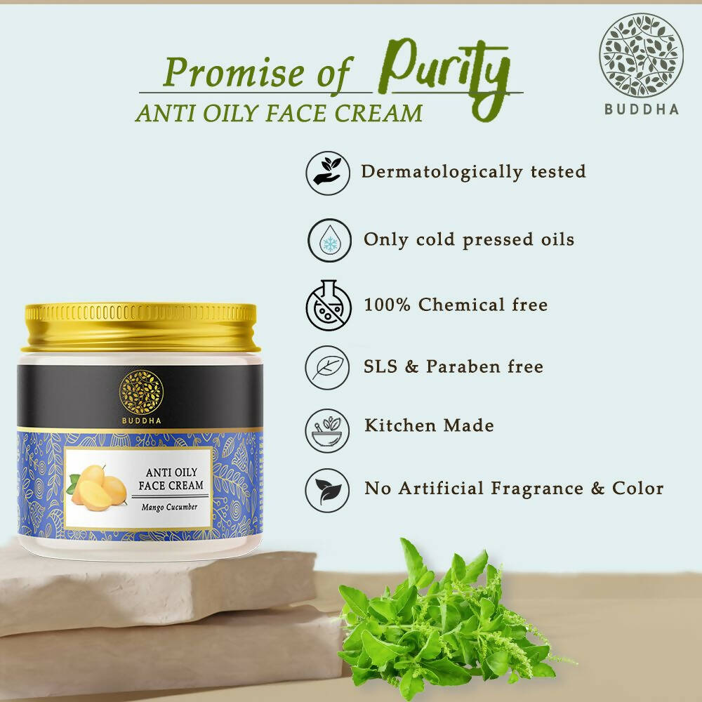 Buddha Natural Oily Face Cream | Grocsy