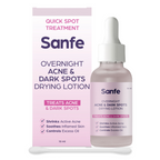 Sanfe Overnight Acne & Dark Spots Drying Lotion | Grocsy