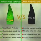 Newish Pure Aloe Vera Gel For Skin & Hair | Grocsy