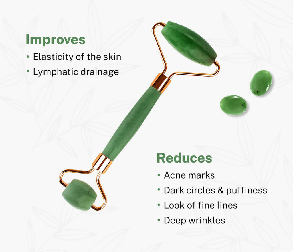 Love Earth Jade Face Roller | Grocsy