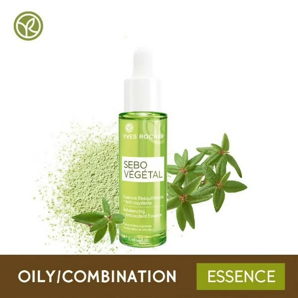 Yves Rocher Sebo Vegetal Rebalancing + Antioxidant Essence | Grocsy