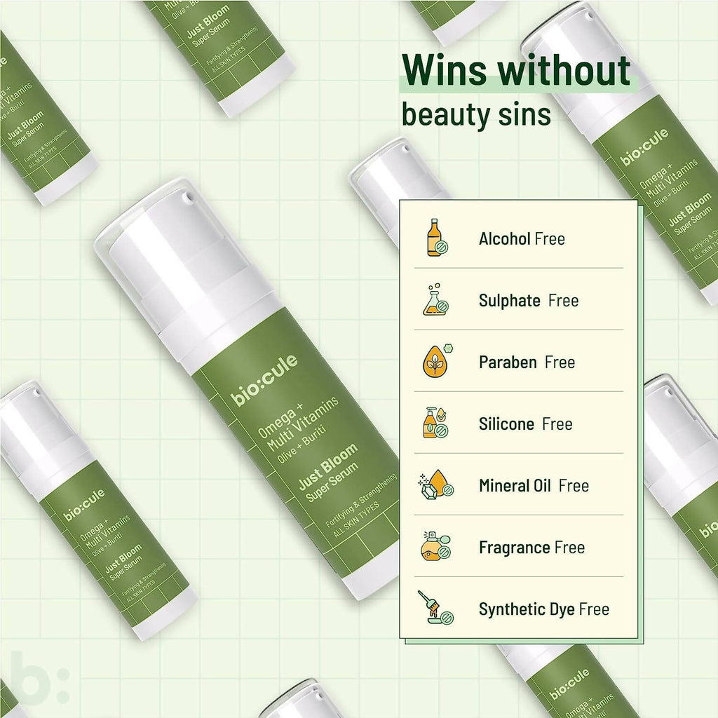 Biocule Just Bloom Super Fortifying Face Serum | Grocsy