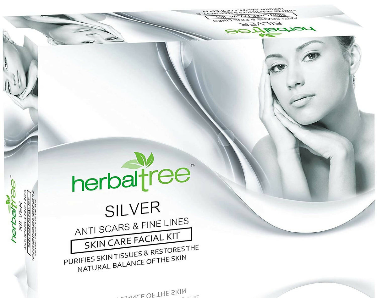 Herbal Tree Silver Facial Kit | Grocsy