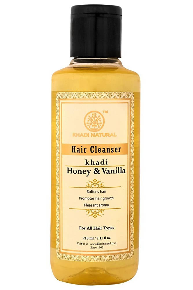 Khadi Natural Honey & Vanilla Hair Cleanser | Grocsy