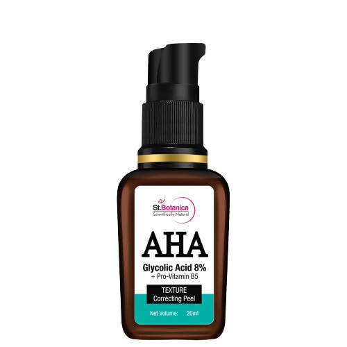 St.Botanica AHA Glycolic Acid 8% + Pro-Vitamin B5 Texture Correcting Peel | Grocsy