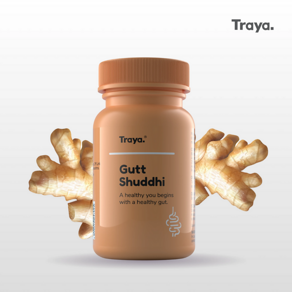 Traya Gutt Shuddhi Tablets | Grocsy