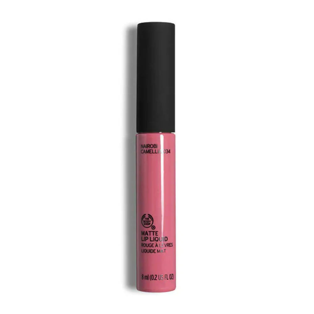 The Body Shop Matte Lip Liquid - 34 Nairobi Camellia | Grocsy