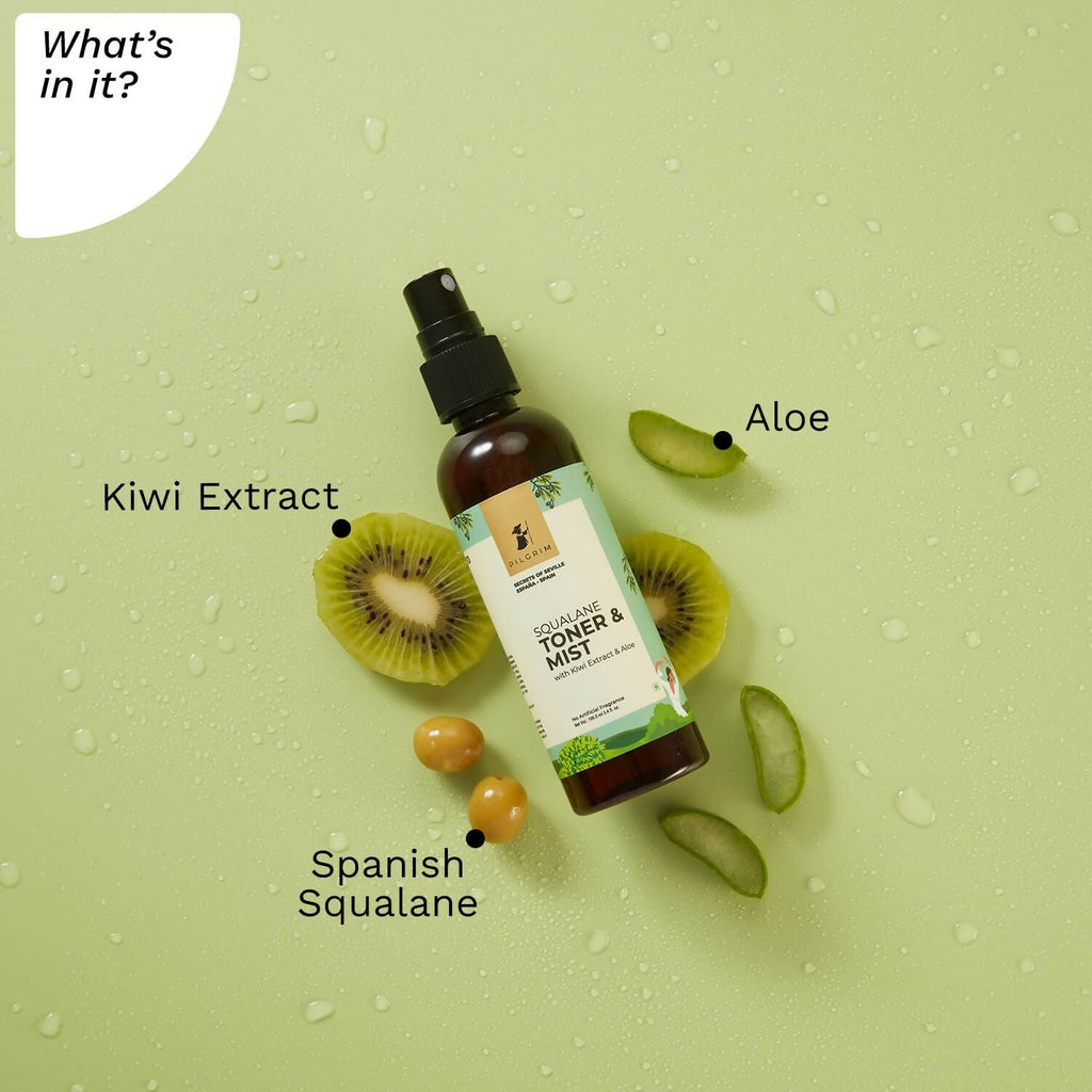 Pilgrim Spanish Face Toner For Glowing Skin, Refreshes & Hydrates Skin, Open Pores Tightening, Acne Prone Skin | Grocsy