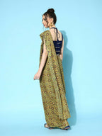 Ahalyaa Women's Traditional wear Saree - Coral | Grocsy
