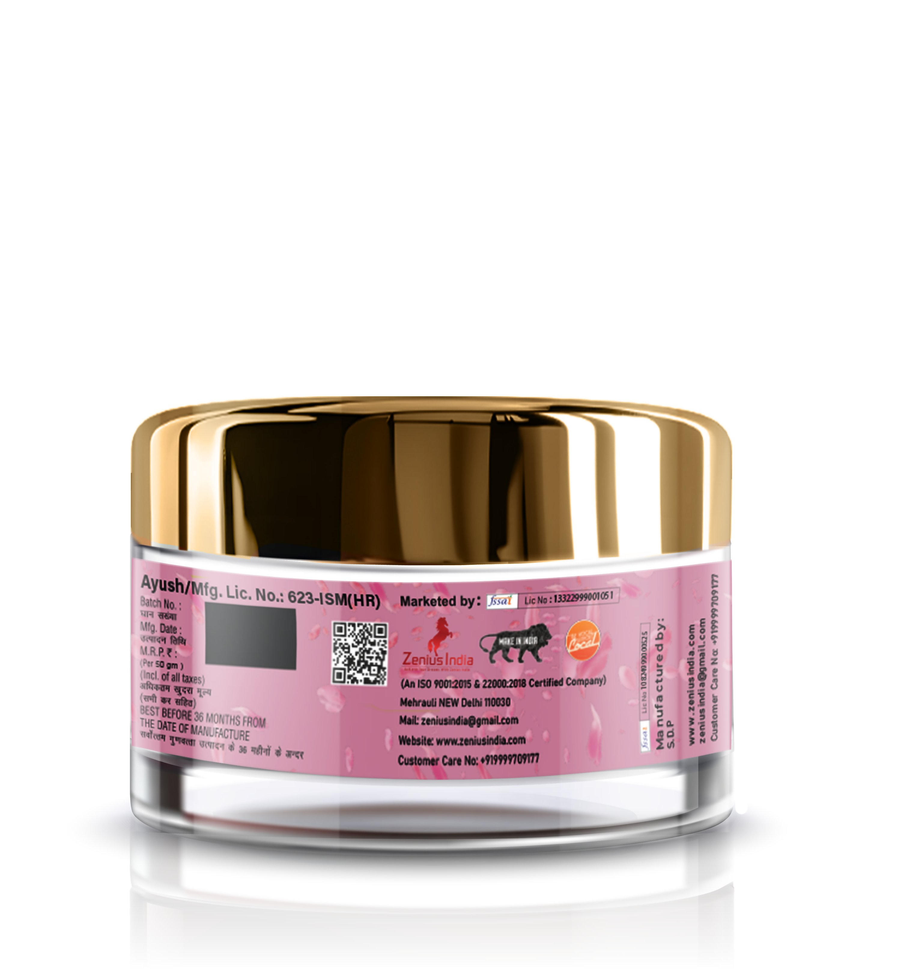 Zenius U-Eye Whitening Cream for Reduce Dark Circle and Even Skin Tone | Grocsy