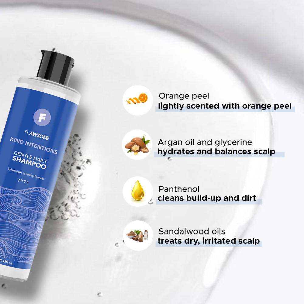Flawsome Kind Intentions Gentle Daily Shampoo | Grocsy