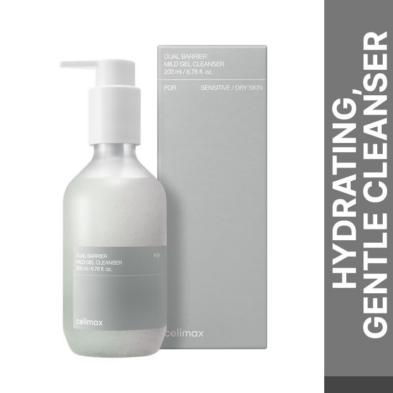 Celimax Dual Barrier Gel Cleanser - Korean Skin Care | Grocsy