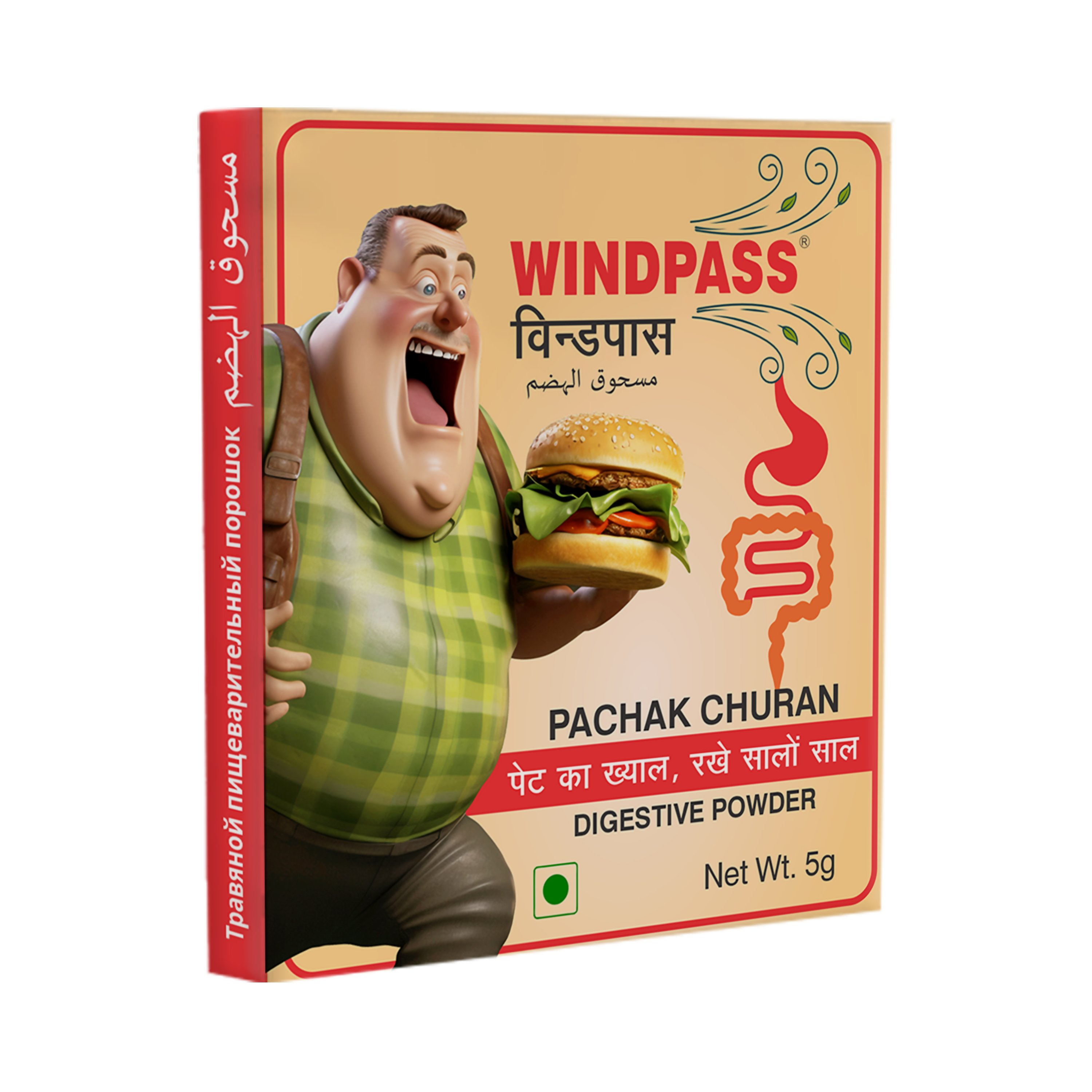 Satya Pharmaceuticals Ayurveda Windpass Pachak Churan Sachet | Grocsy