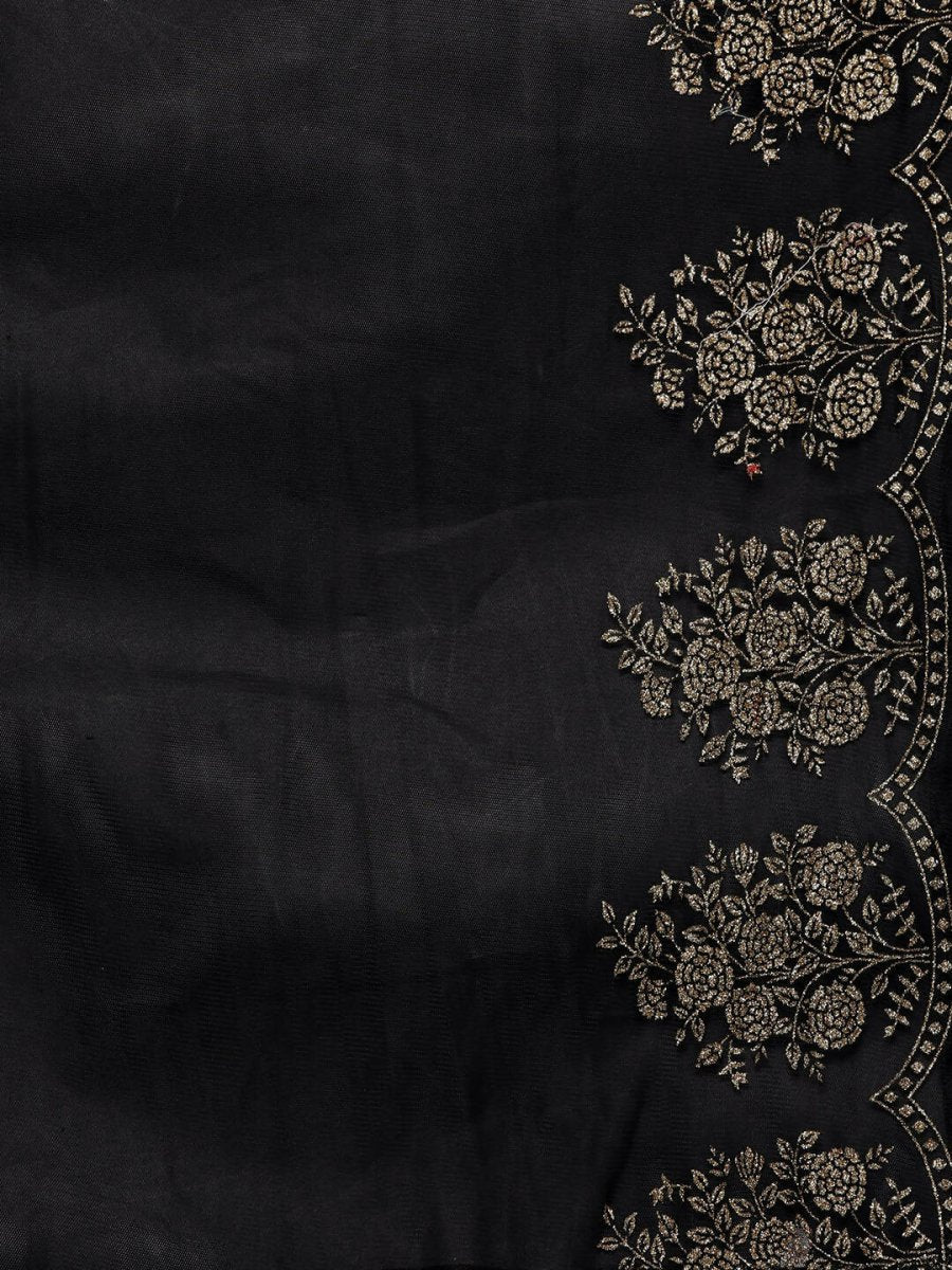 Ahalyaa Women's Traditional wear Kurta Set - Black | Grocsy