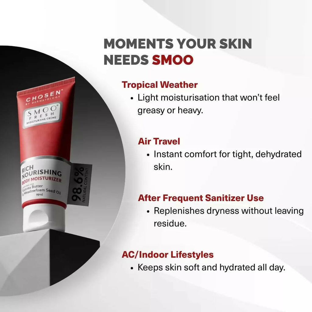 Chosen Smoo Moisturizing Crème Fresh For Body | Grocsy