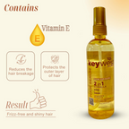 Keywest Professional Shine & Gloss Hair Serum 2in1 Formula Shine + Repair | Grocsy