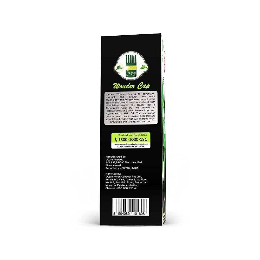 VCare New Improved Herbal Hair Oil with Wonder Cap | Grocsy