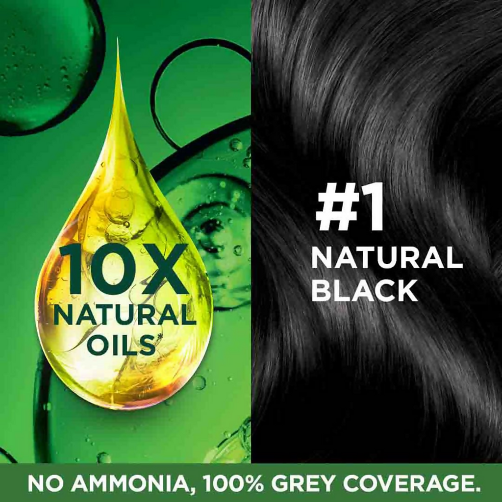 Garnier Color Naturals Creme Riche Hair Color - Shade 1 Natural Black | Grocsy