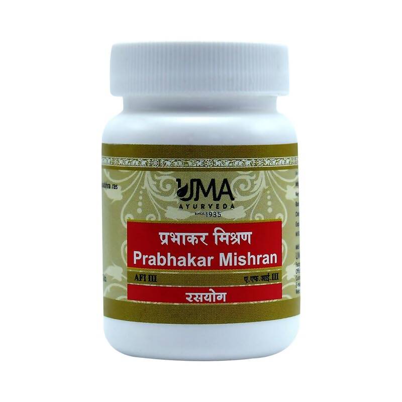 Uma Ayurveda Prabhakar Mishran Tablets | Grocsy