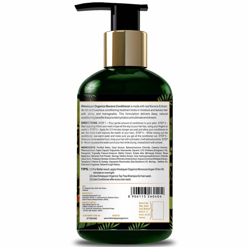 Himalayan Organics Banana Conditioner | Grocsy