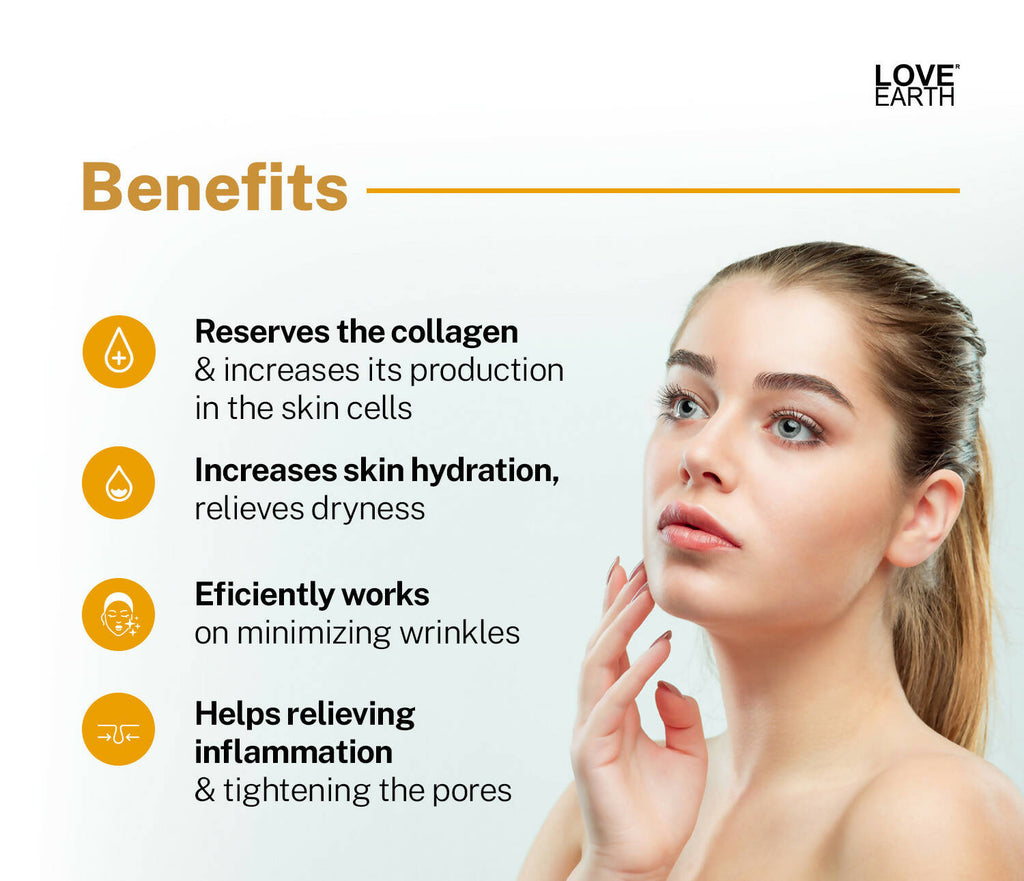 Love Earth Retinol 2.5% Vitamin E & Hyaluronic Acid – Face Serum | Grocsy