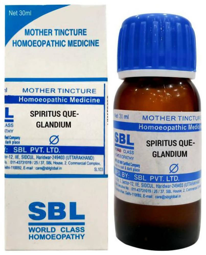 SBL Homeopathy Spiritus Que-Glandium Mother Tincture Q | Grocsy