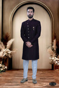 Joban Fashion Men's Wine TR Kurta with Pyjama | Grocsy