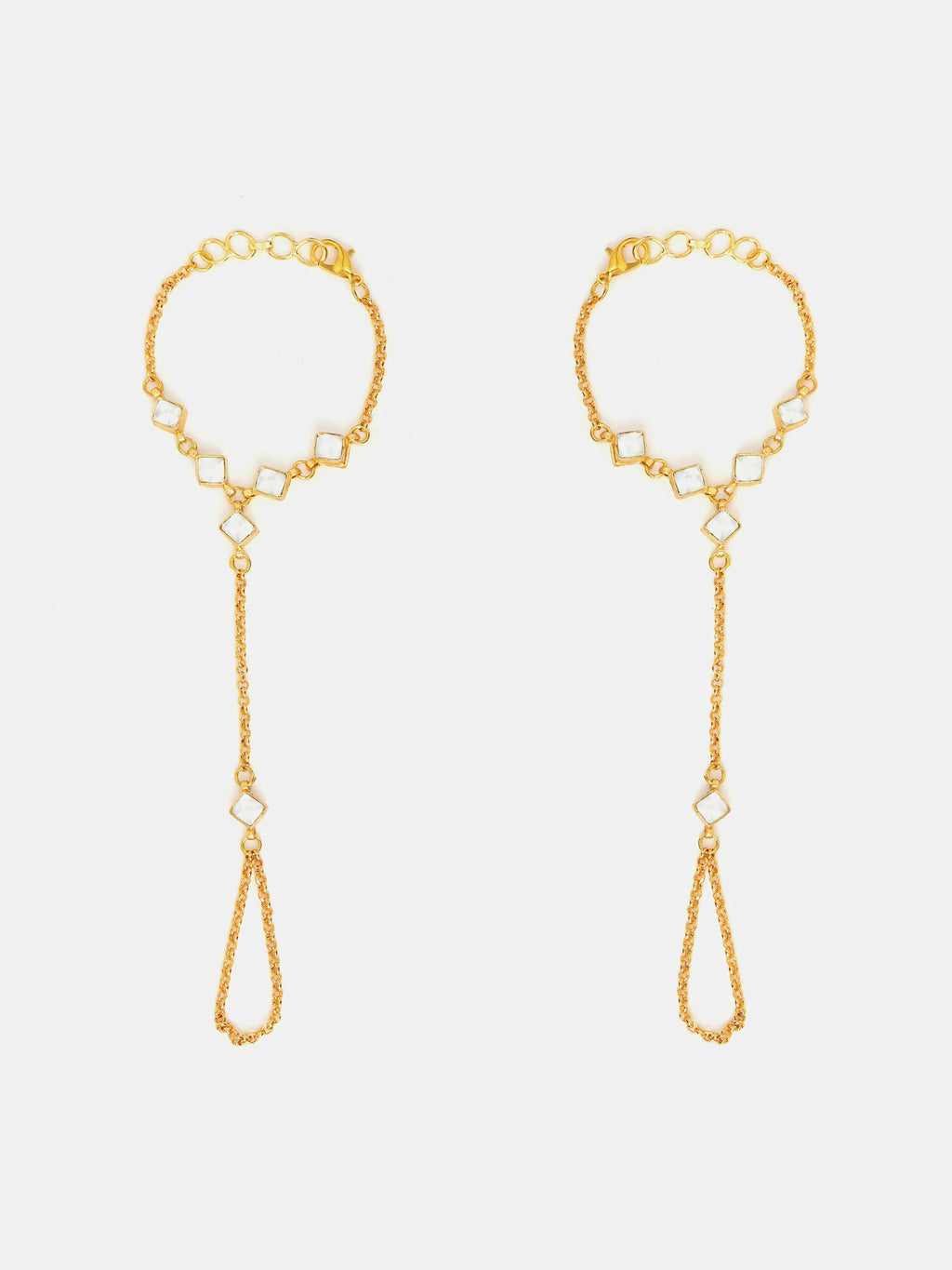 Ruby Raang Kundan Haath Phool | Grocsy