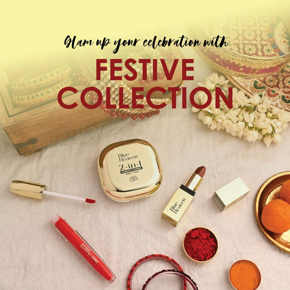 Blue Heaven Festive Liquid Sindoor - Maroon | Grocsy
