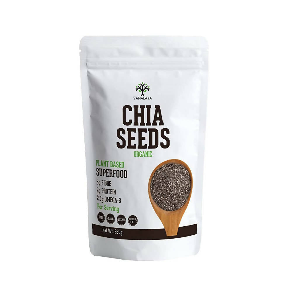 Vanalaya Organic Chia Seeds | Grocsy
