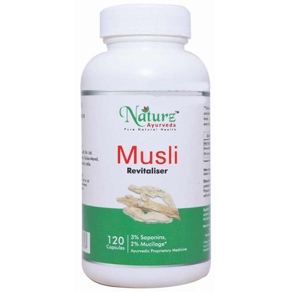 Naturz Ayurveda Musli Capsules | Grocsy