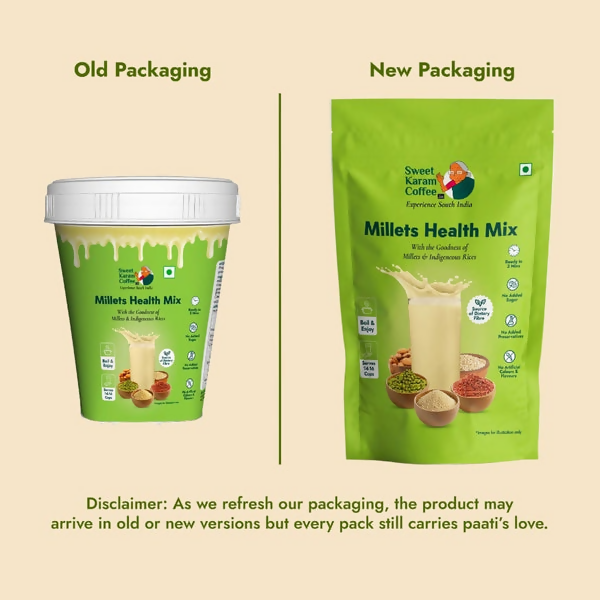 Sweet Karam Coffee Millets Health Milk Mix (Kanji Maavu) | Grocsy