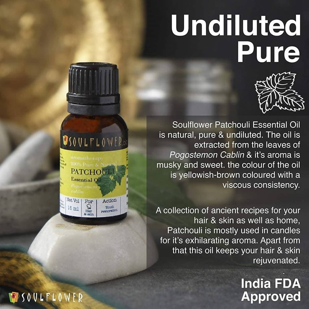 Soulflower Patchouli Essential Oil | Grocsy