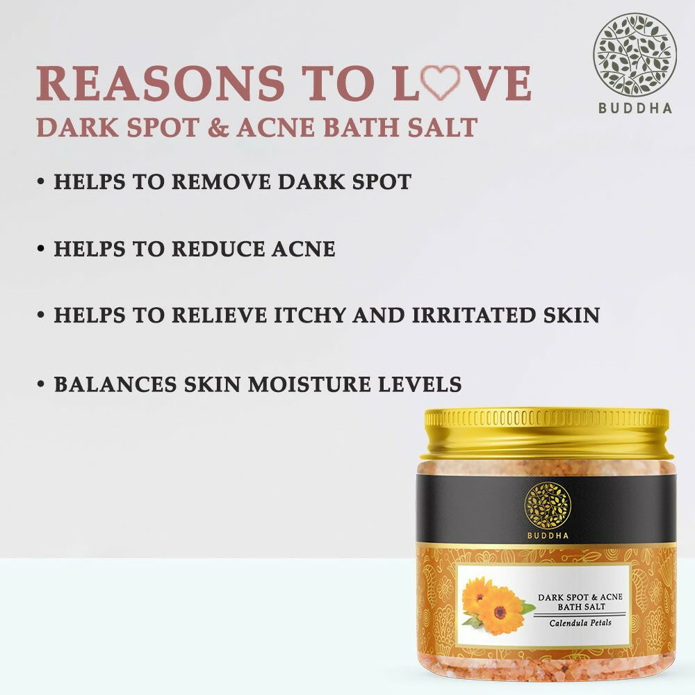 Buddha Natural Dark Spots & Acne Bath Salt | Grocsy