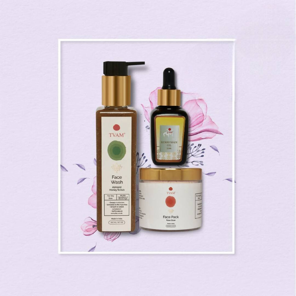 Tvam Luxury Refresh and Radiate Daily Combo Set For Men & Women | Grocsy