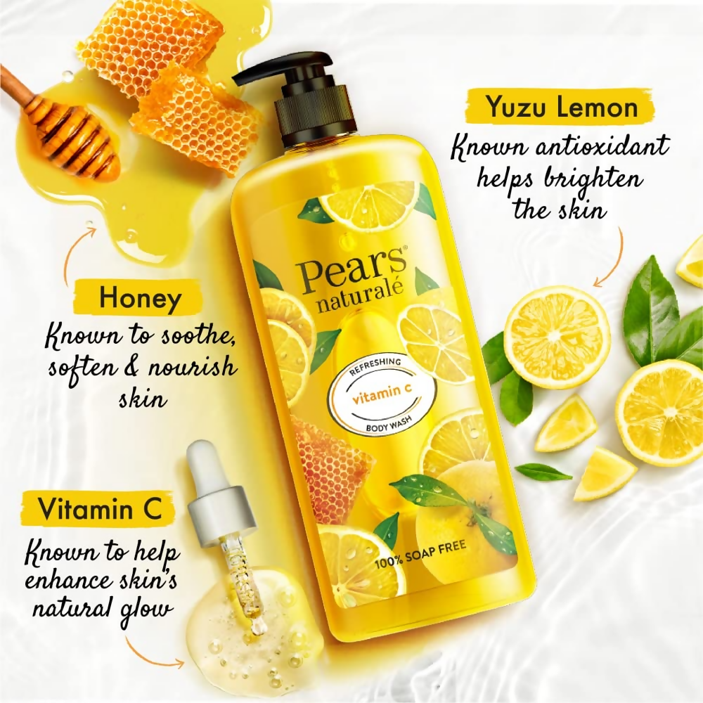 Pears Naturale Refreshing Vitamin C Body Wash | Grocsy