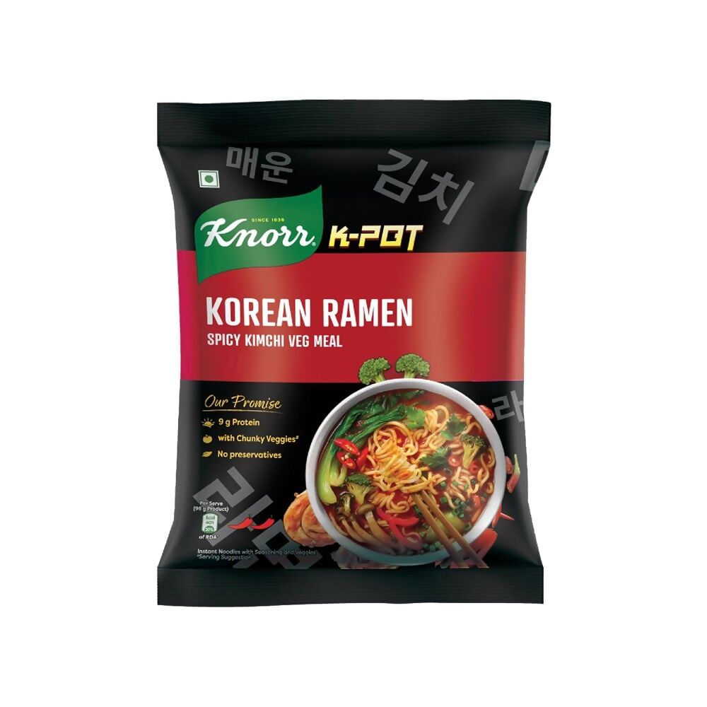 Knorr Korean Ramen Spicy Kimchi Instant Noodles | Grocsy