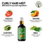 Ivory Natural Curly Hair Mist - Revitalize, Define, And Nourish Your Curly Hair | Grocsy