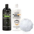 Detoxie Body Wash with Loofah - Urban Shield & Wellness | Grocsy