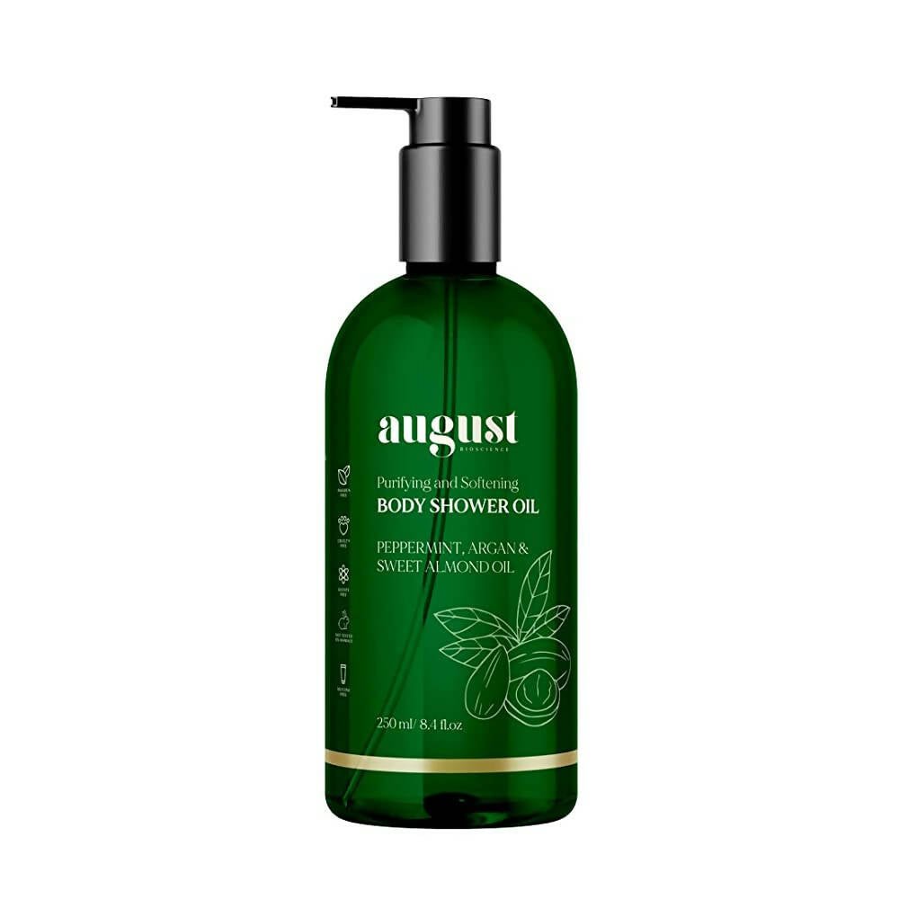 August Bioscience Purifying & Softening Body Shower Oil | Grocsy