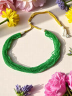 Inhanns Crystal Beads Luxe Edition – Multi-Layered Necklace - Light Green | Grocsy