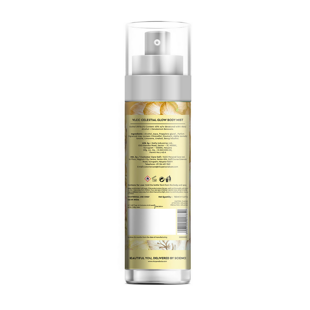 VLCC Body Mist Fragrance - Cellestial Glow | Grocsy