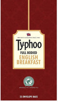 Typhoo Full Bodied English Breakfast Tea Bags | Grocsy