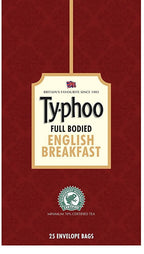 Typhoo Full Bodied English Breakfast Tea Bags | Grocsy
