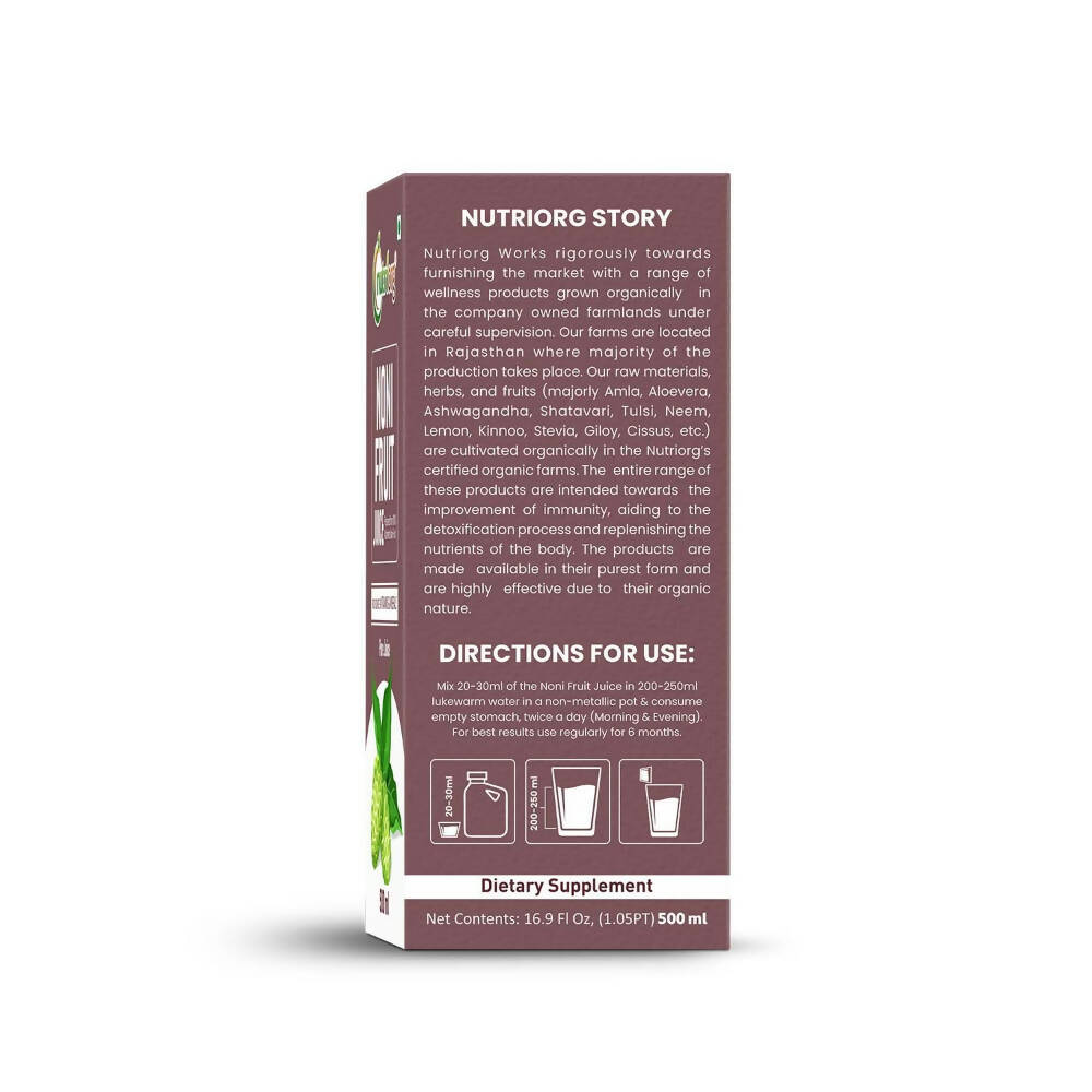 Nutriorg Noni Juice | Grocsy