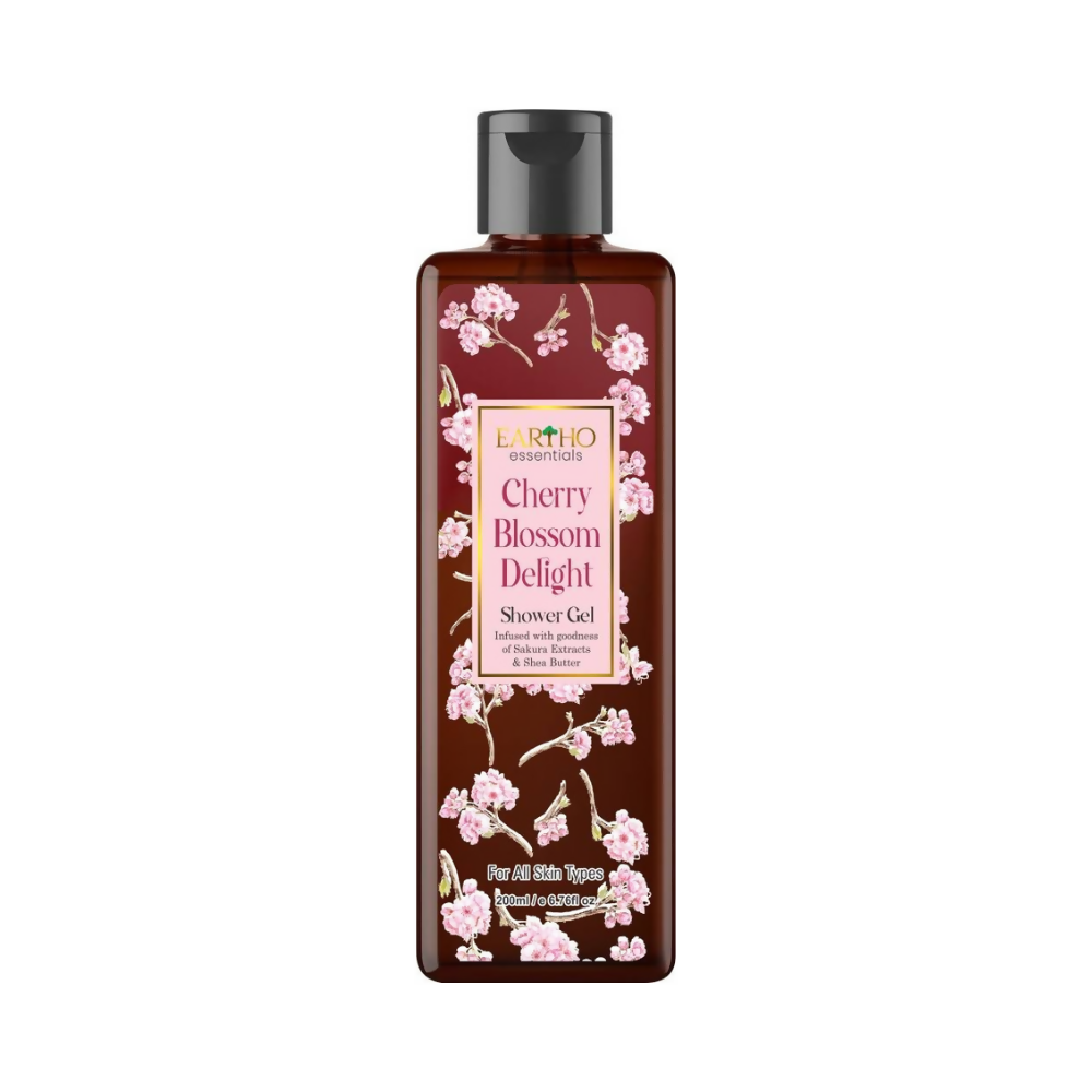 Eartho Essentials Cherry Blossom Delight Shower Gel | Grocsy